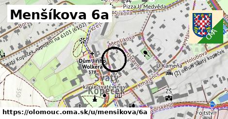 Menšíkova 6a, Olomouc