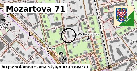 Mozartova 71, Olomouc