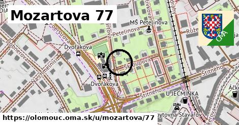 Mozartova 77, Olomouc