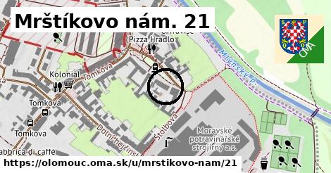 Mrštíkovo nám. 21, Olomouc