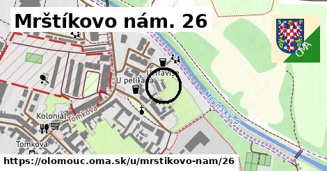 Mrštíkovo nám. 26, Olomouc