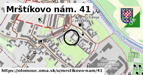 Mrštíkovo nám. 41, Olomouc