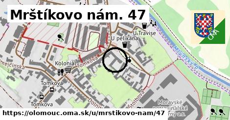 Mrštíkovo nám. 47, Olomouc