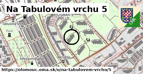 Na Tabulovém vrchu 5, Olomouc