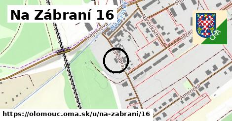 Na Zábraní 16, Olomouc