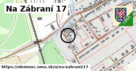 Na Zábraní 17, Olomouc
