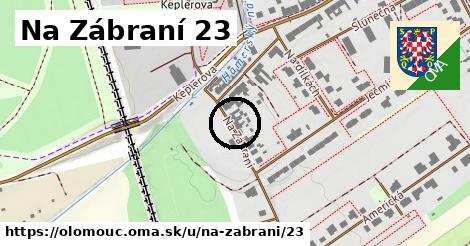 Na Zábraní 23, Olomouc
