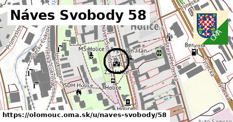 Náves Svobody 58, Olomouc