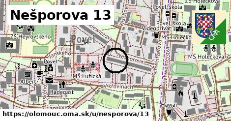 Nešporova 13, Olomouc