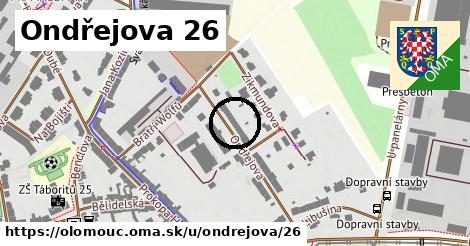 Ondřejova 26, Olomouc