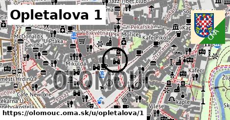 Opletalova 1, Olomouc