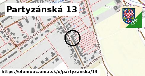 Partyzánská 13, Olomouc