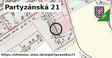 Partyzánská 21, Olomouc