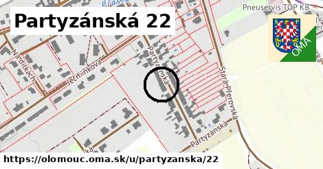 Partyzánská 22, Olomouc