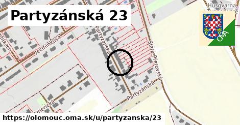 Partyzánská 23, Olomouc