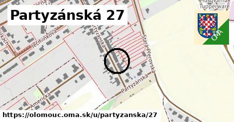 Partyzánská 27, Olomouc