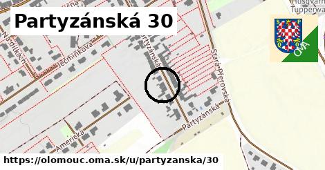 Partyzánská 30, Olomouc