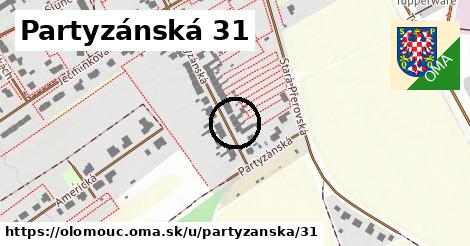 Partyzánská 31, Olomouc