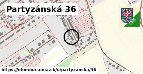 Partyzánská 36, Olomouc