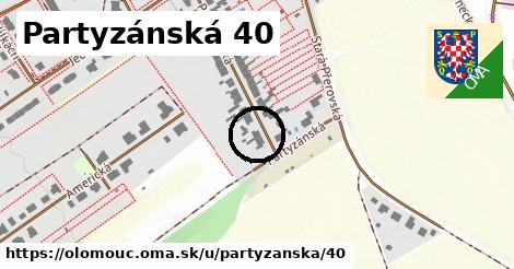 Partyzánská 40, Olomouc