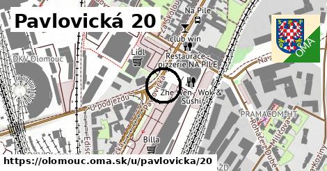 Pavlovická 20, Olomouc