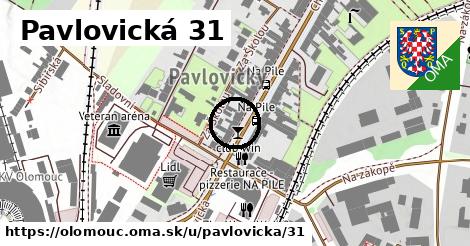 Pavlovická 31, Olomouc