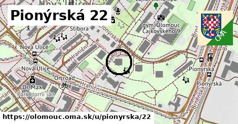 Pionýrská 22, Olomouc