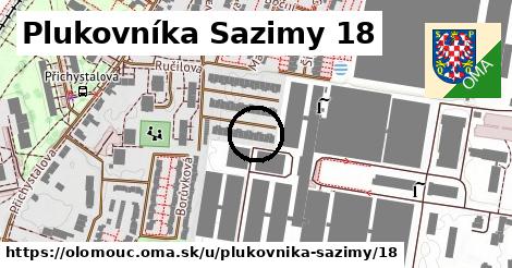 Plukovníka Sazimy 18, Olomouc