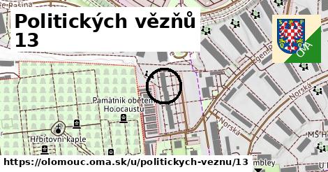 Politických vězňů 13, Olomouc