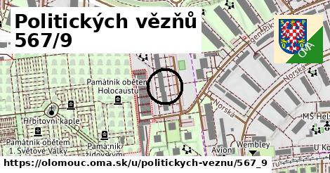 Politických vězňů 567/9, Olomouc