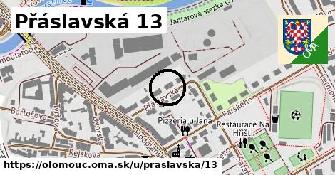 Přáslavská 13, Olomouc