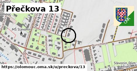 Přečkova 13, Olomouc