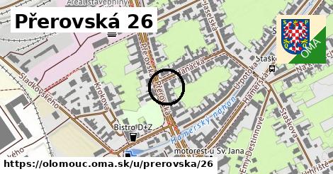 Přerovská 26, Olomouc