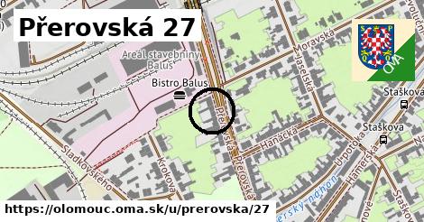Přerovská 27, Olomouc