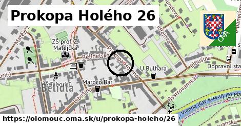 Prokopa Holého 26, Olomouc