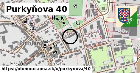 Purkyňova 40, Olomouc