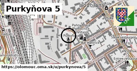 Purkyňova 5, Olomouc