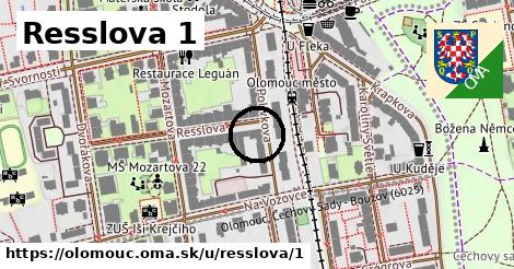 Resslova 1, Olomouc