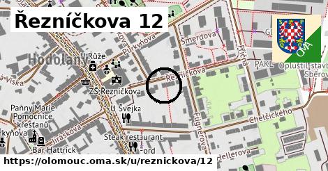 Řezníčkova 12, Olomouc