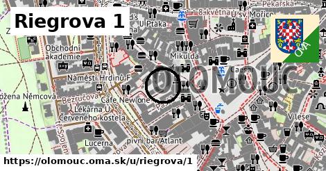 Riegrova 1, Olomouc