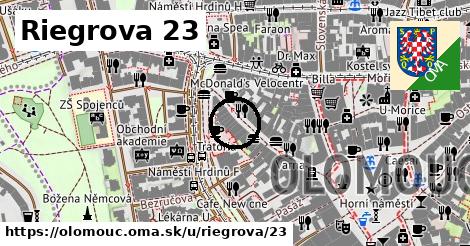 Riegrova 23, Olomouc