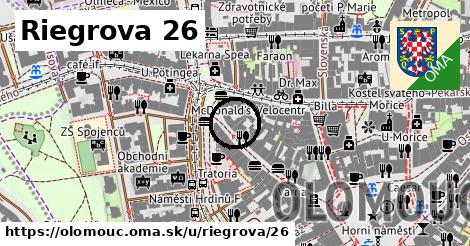 Riegrova 26, Olomouc