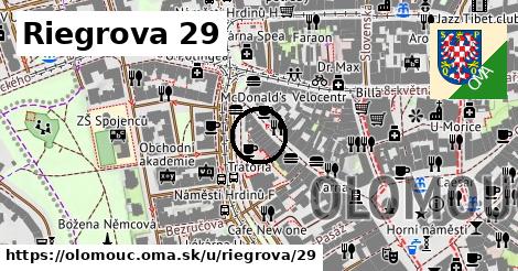 Riegrova 29, Olomouc