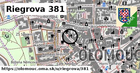 Riegrova 381, Olomouc