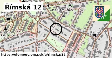 Římská 12, Olomouc
