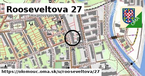 Rooseveltova 27, Olomouc