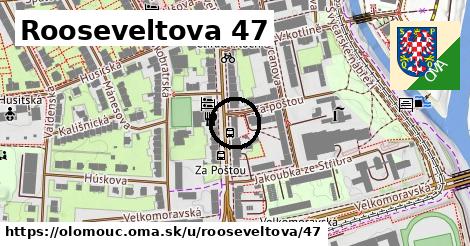 Rooseveltova 47, Olomouc