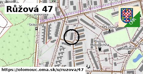 Růžová 47, Olomouc