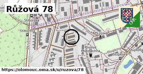 Růžová 78, Olomouc