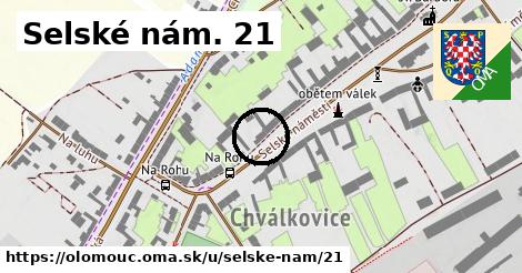 Selské nám. 21, Olomouc